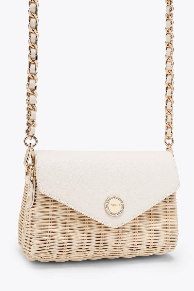Carvela Carvela Women's 'Mariana Mini Basket' Bag in Cream - 2