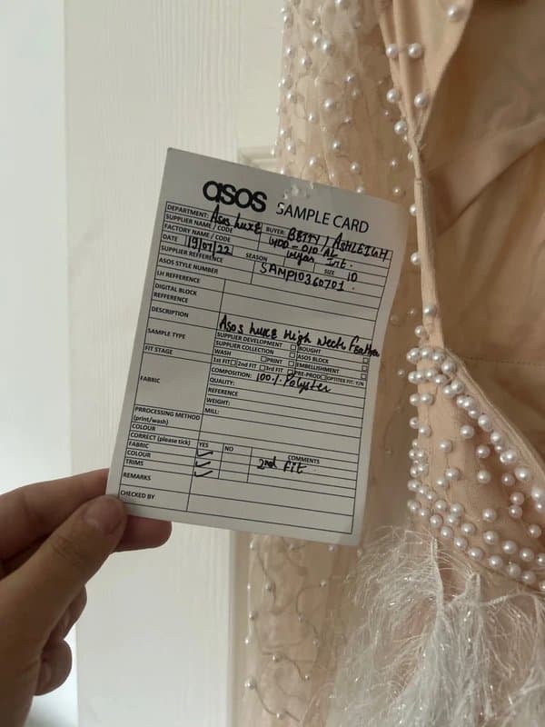 ASOS ASOS luxe dress size 10