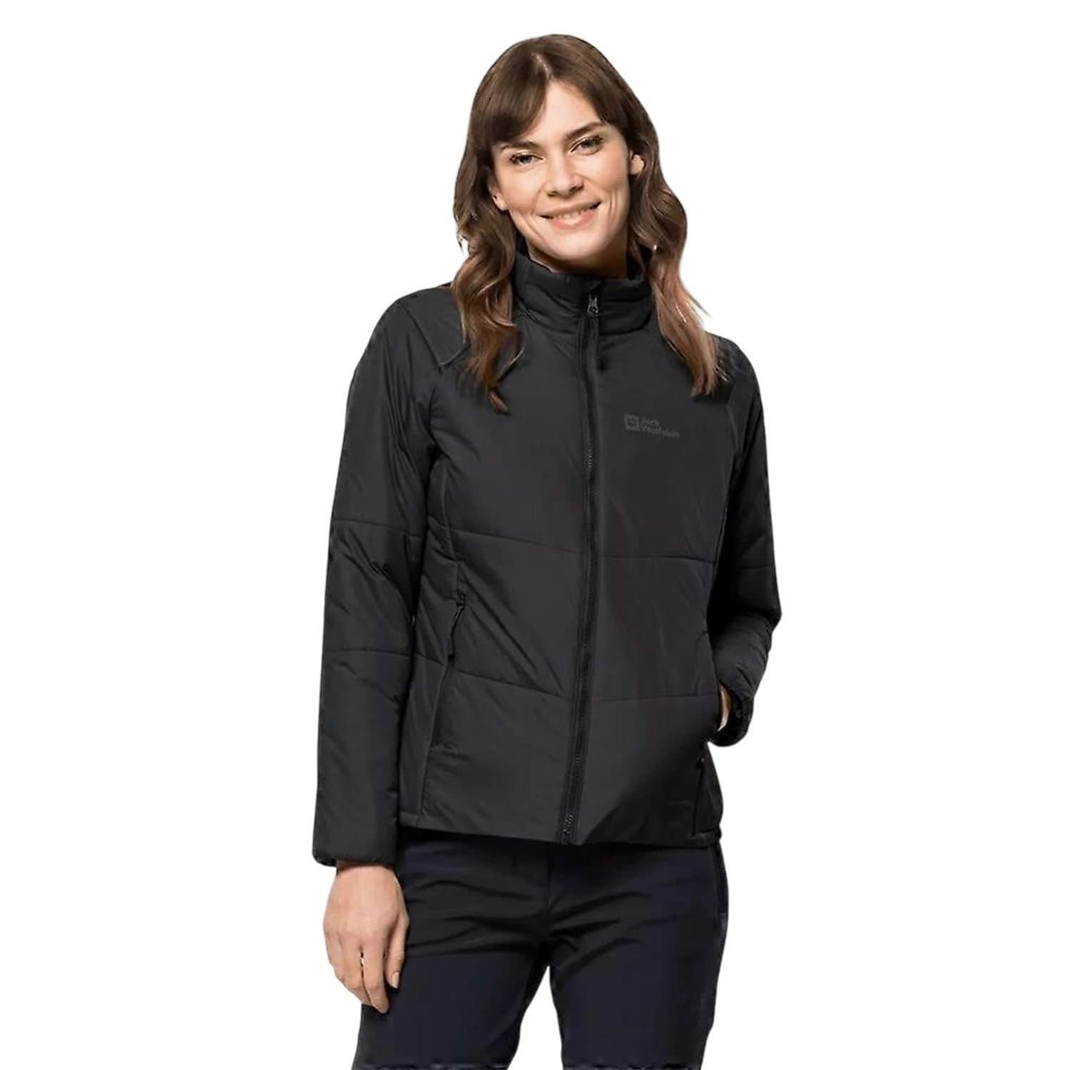 Jack Wolfskin Jack Wolfskin Women's Bergland Ins Padded Jacket in Black
