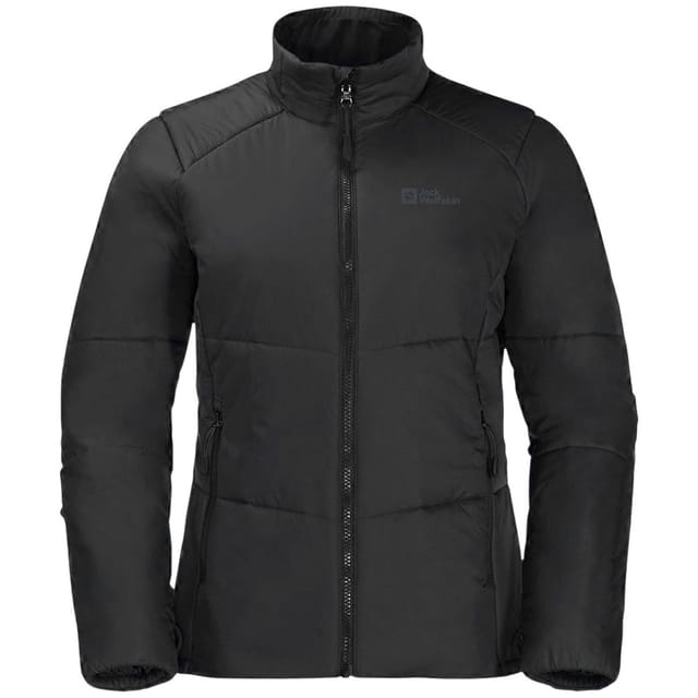Jack Wolfskin Jack Wolfskin Women's Bergland Ins Padded Jacket in Black - 2