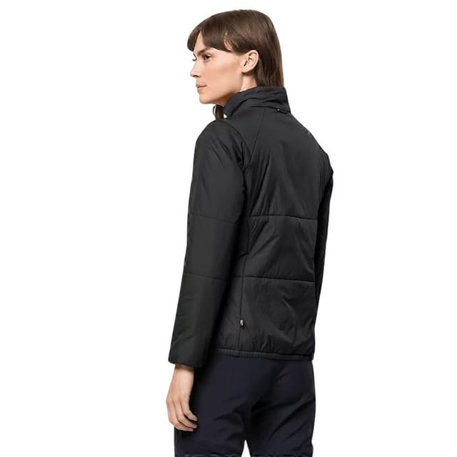 Jack Wolfskin Jack Wolfskin Women's Bergland Ins Padded Jacket in Black - 3