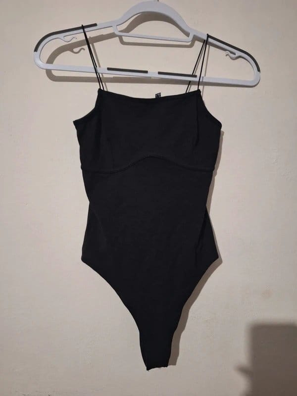 ASOS Black Strappy Bodysuit