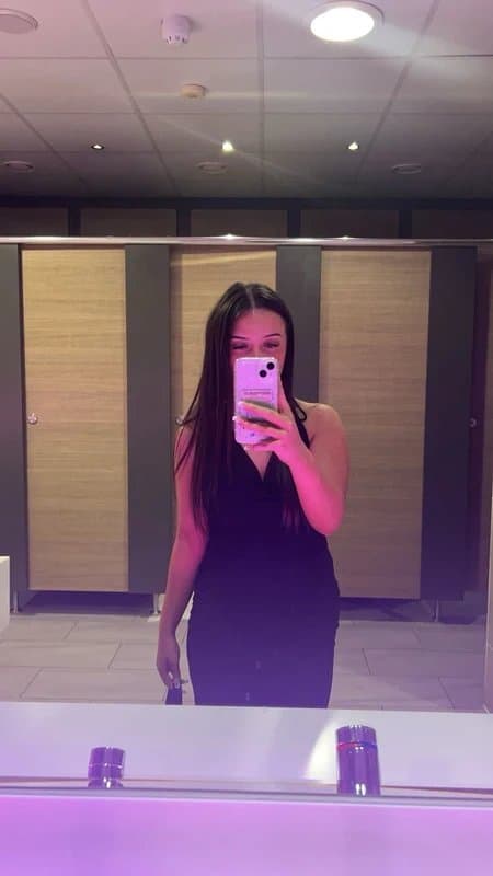 Bershka Halter neck long dress