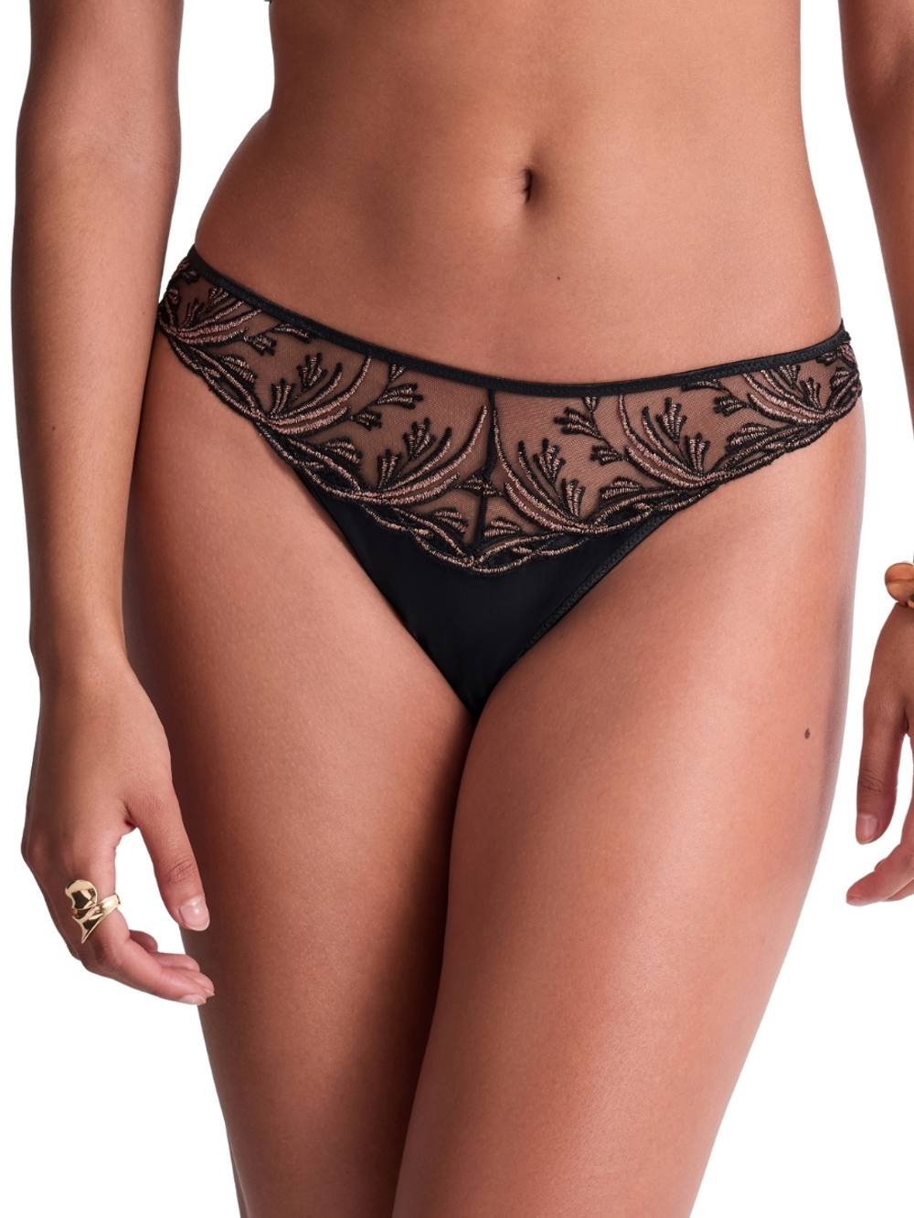 Aubade Aubade Women's Cosmic Romance Tanga in Black - 2