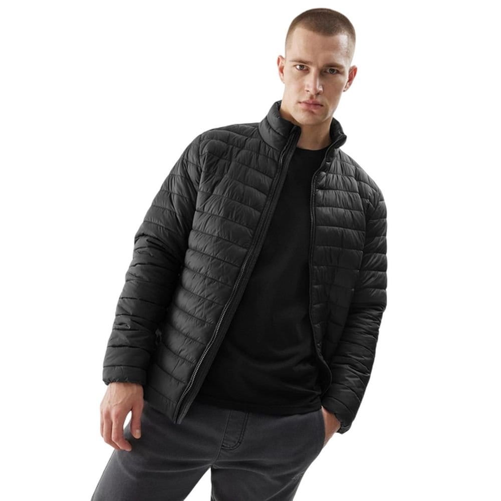 4F 4F Men's M239 Synthetic Down Padded Jacket in Black - 4