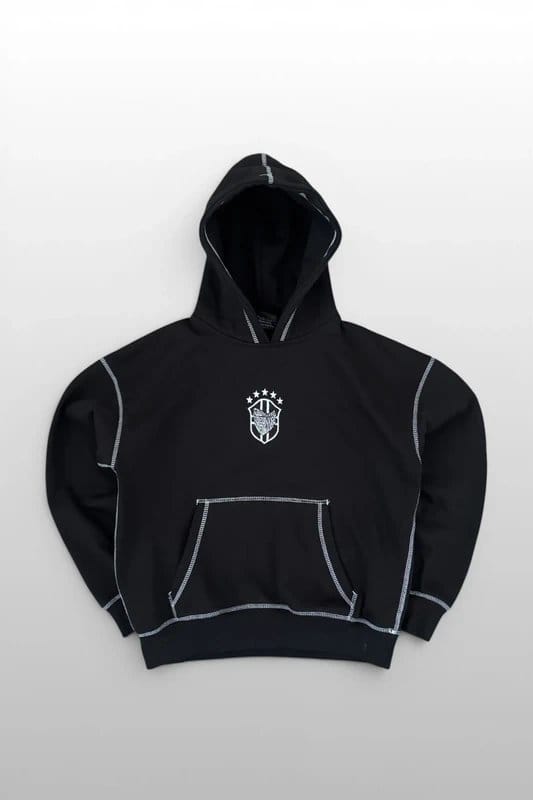 Screwloose Brazil Hoodie - Black - Men's XS