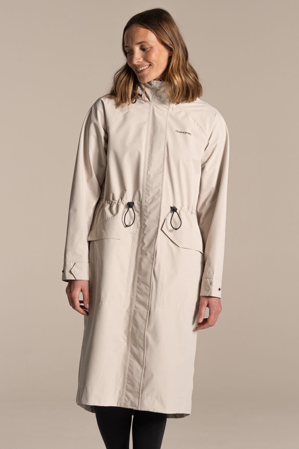 Craghoppers Craghoppers Cream Waterproof Jacket for Women