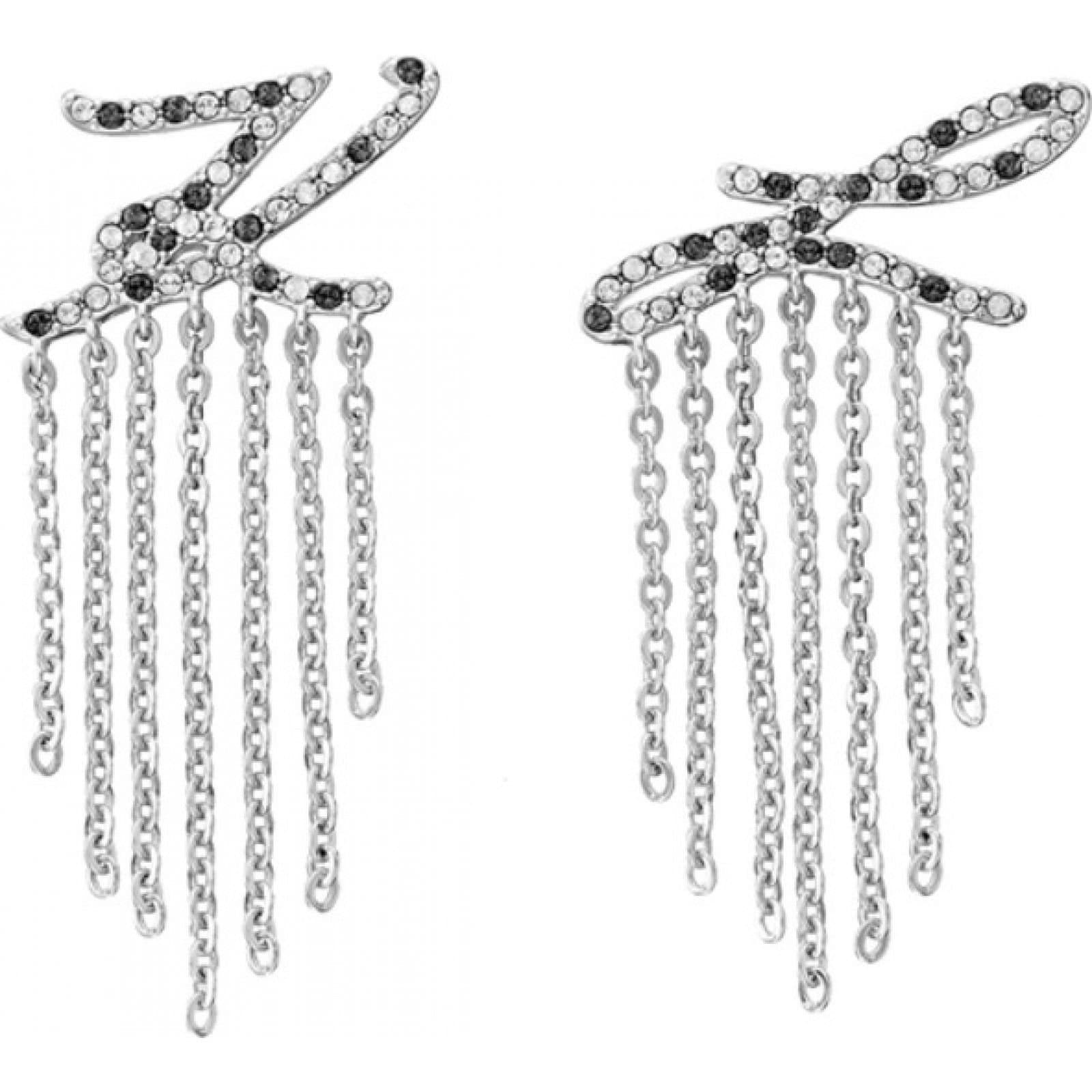 Karl Lagerfeld Karl Lagerfeld Women's 5512217 Pair Of Earrings in Silver