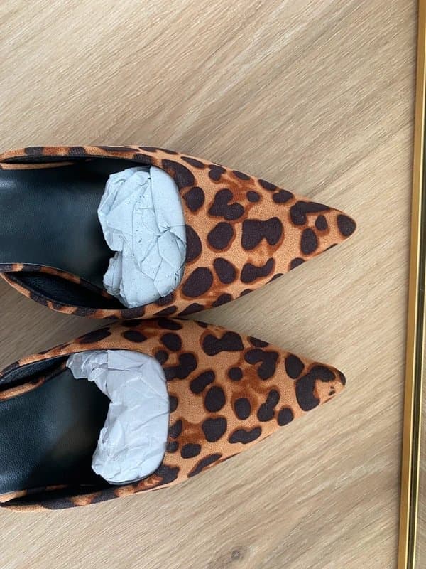 ASOS Leopard kitten heels