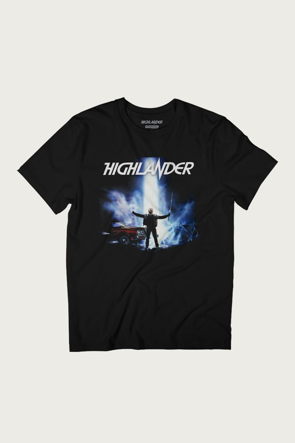 Highlander Highlander Men's 1986 Everyday Heroes T-Shirt in Black - 2