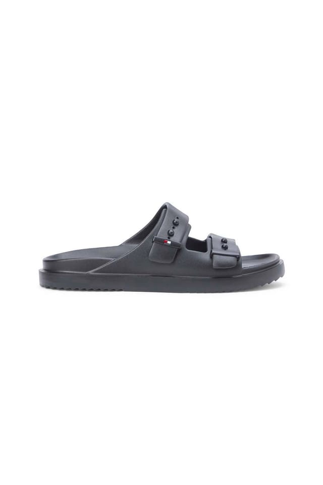 Tommy Hilfiger Tommy Hilfiger Men's Light Adjustable Pool Slider Black - 2