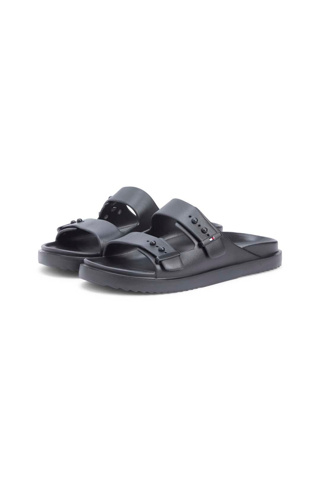 Tommy Hilfiger Tommy Hilfiger Men's Light Adjustable Pool Slider Black - 4