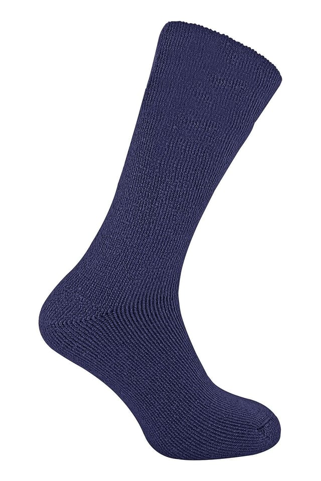 David James David James Men's 2 Pack Thermal Sleep Socks for Winter in Blue - 2