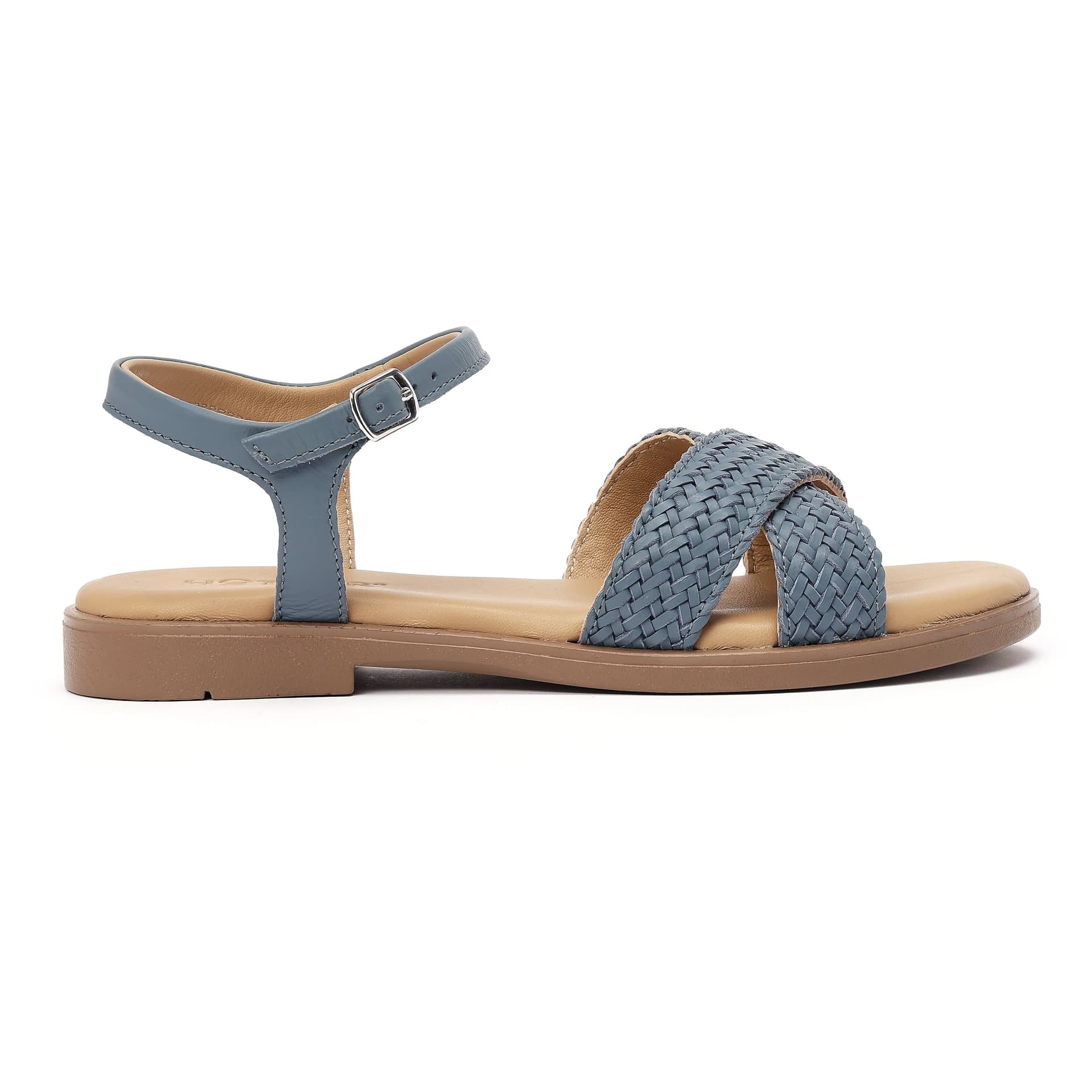 Hotter Hotter Women's Wide Fit 'Saskia' Sandals in Mid Blue