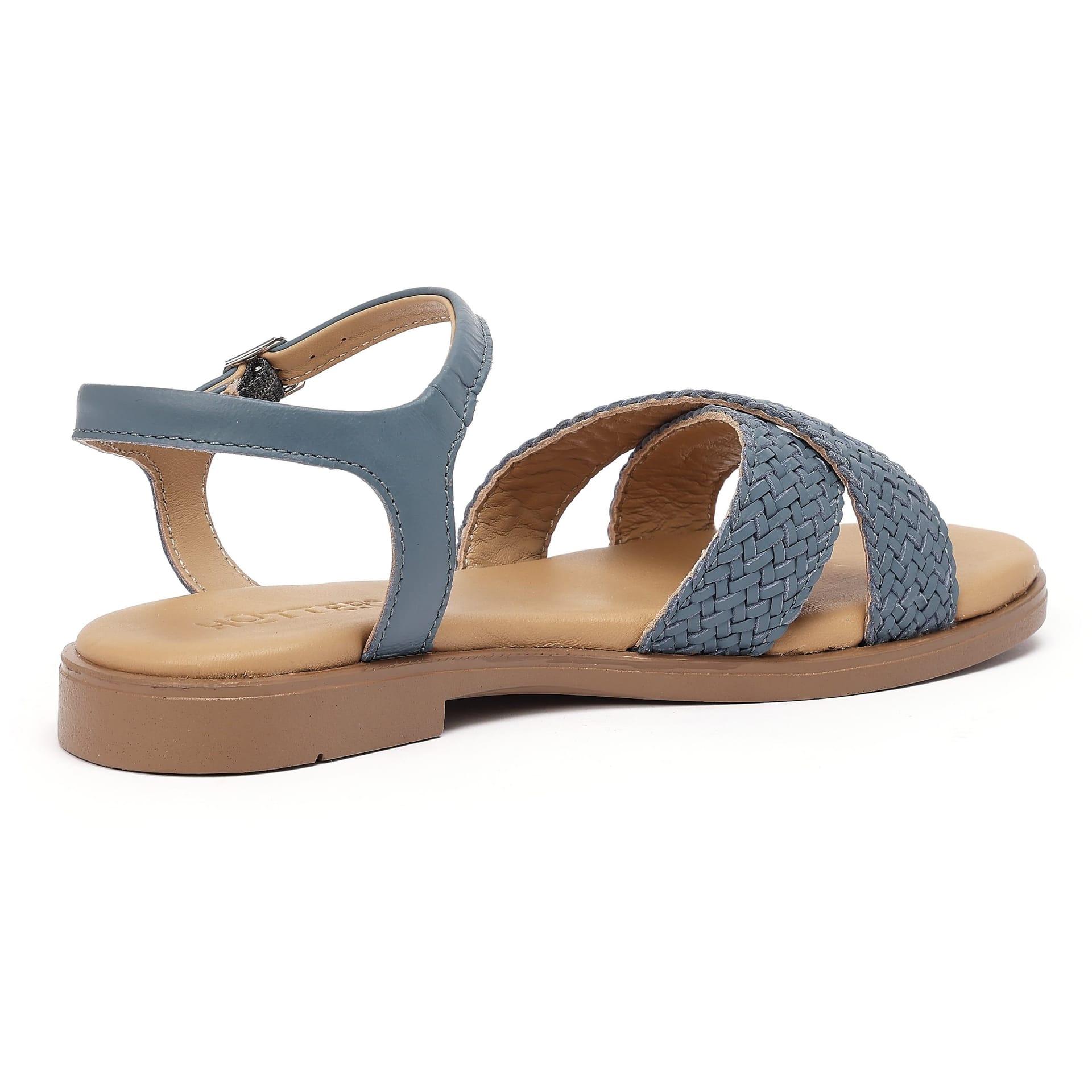 Hotter Hotter Women's Wide Fit 'Saskia' Sandals in Mid Blue - 4