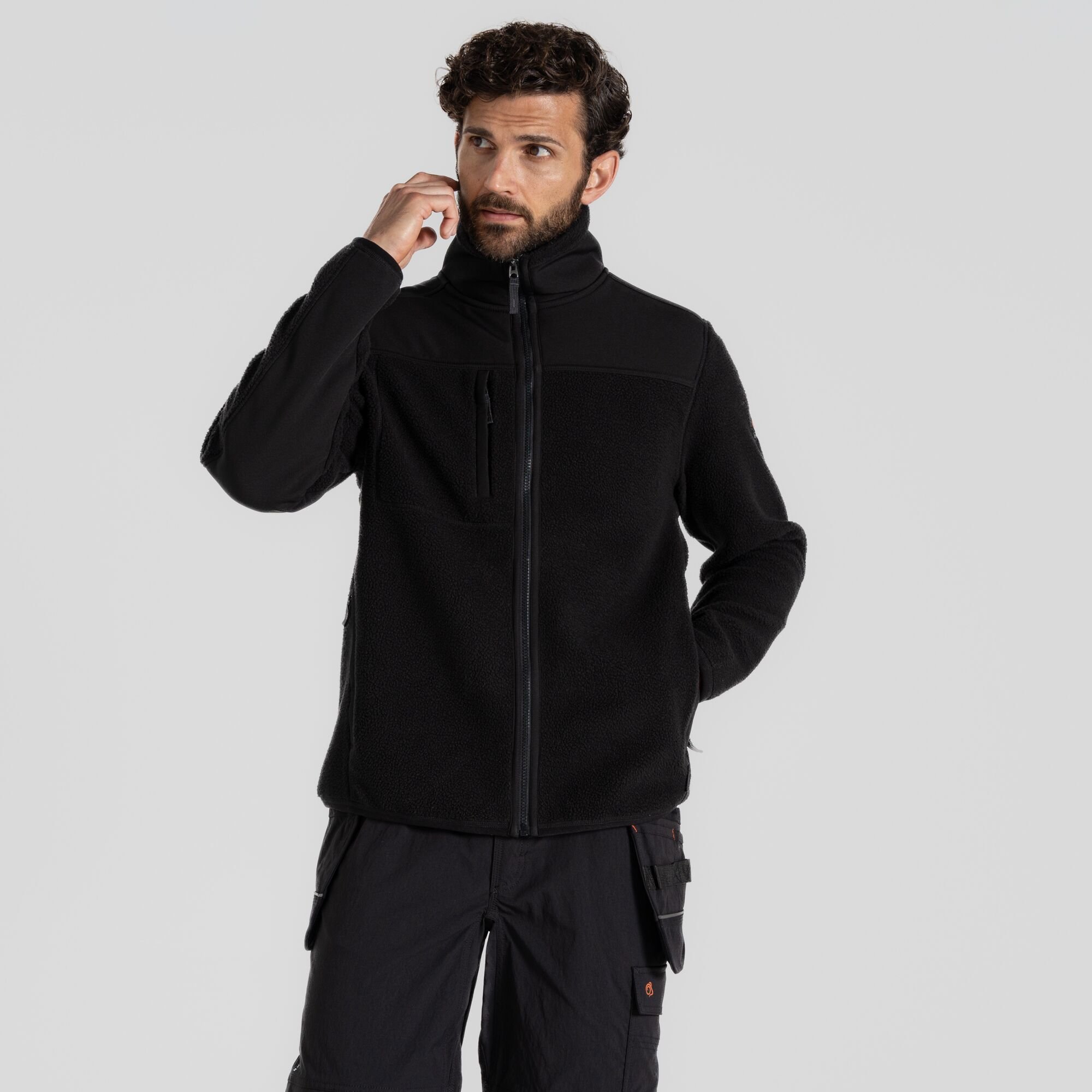 Craghoppers Craghoppers Men's 'Morley' Full Zip Fleece in Black - 4