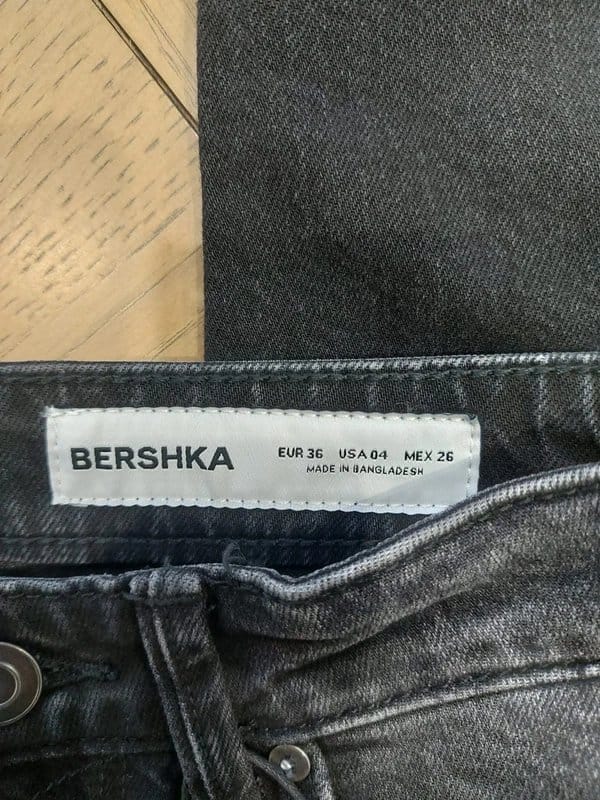 Bershka Women's jeans, black, Bershka - 1