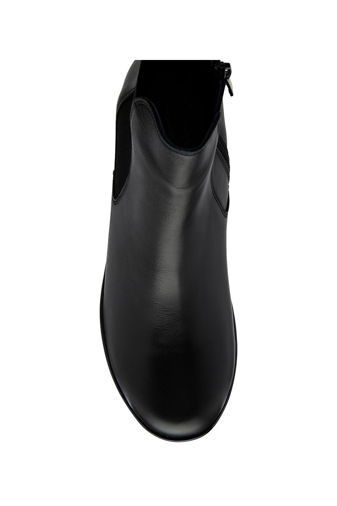 Lotus Lotus Women's Black Leather 'Dresden' Wedge Ankle Boots - 4