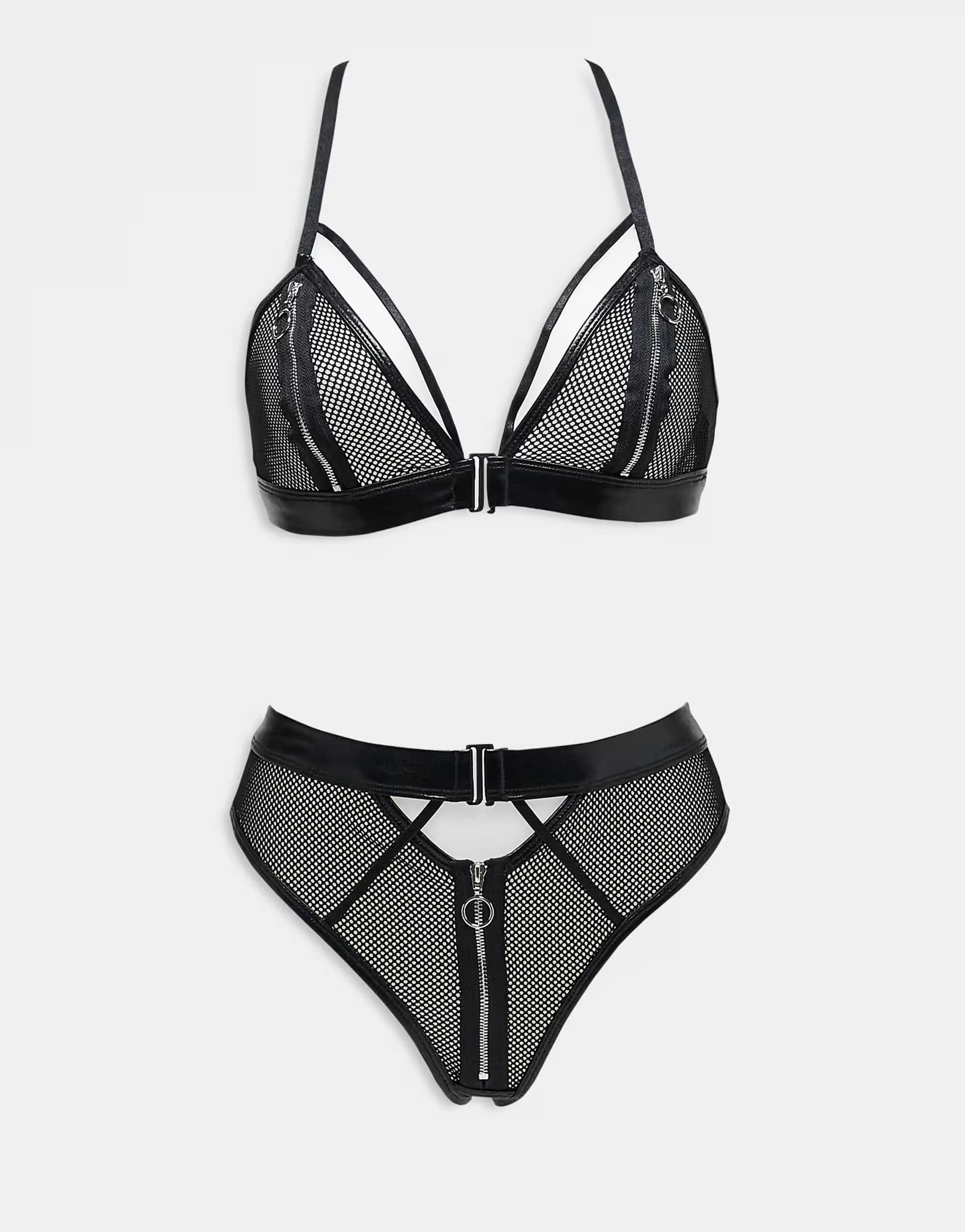 ASOS Ann Summmers Zorah set in black