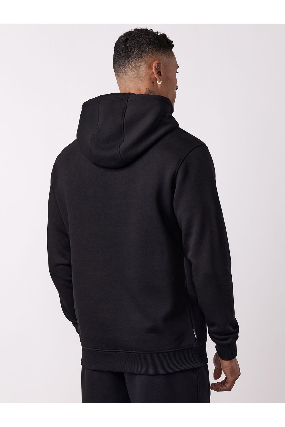 Gym King GYM KING Men's Fundamental Fleece Hood Black - 3