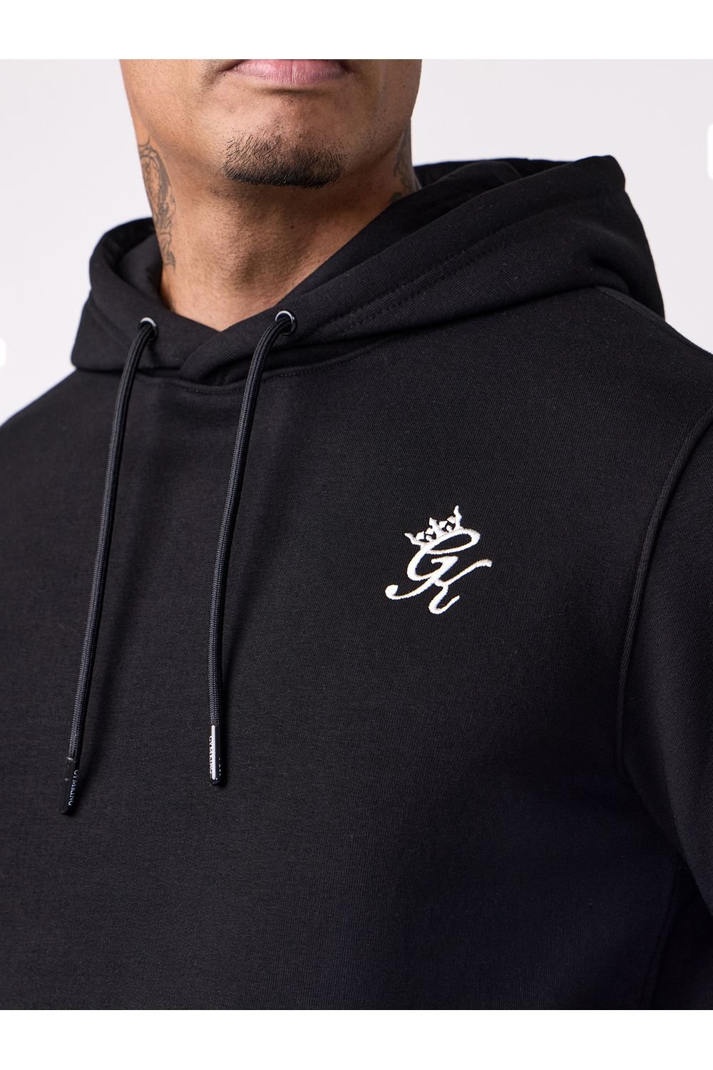 Gym King GYM KING Men's Fundamental Fleece Hood Black - 4