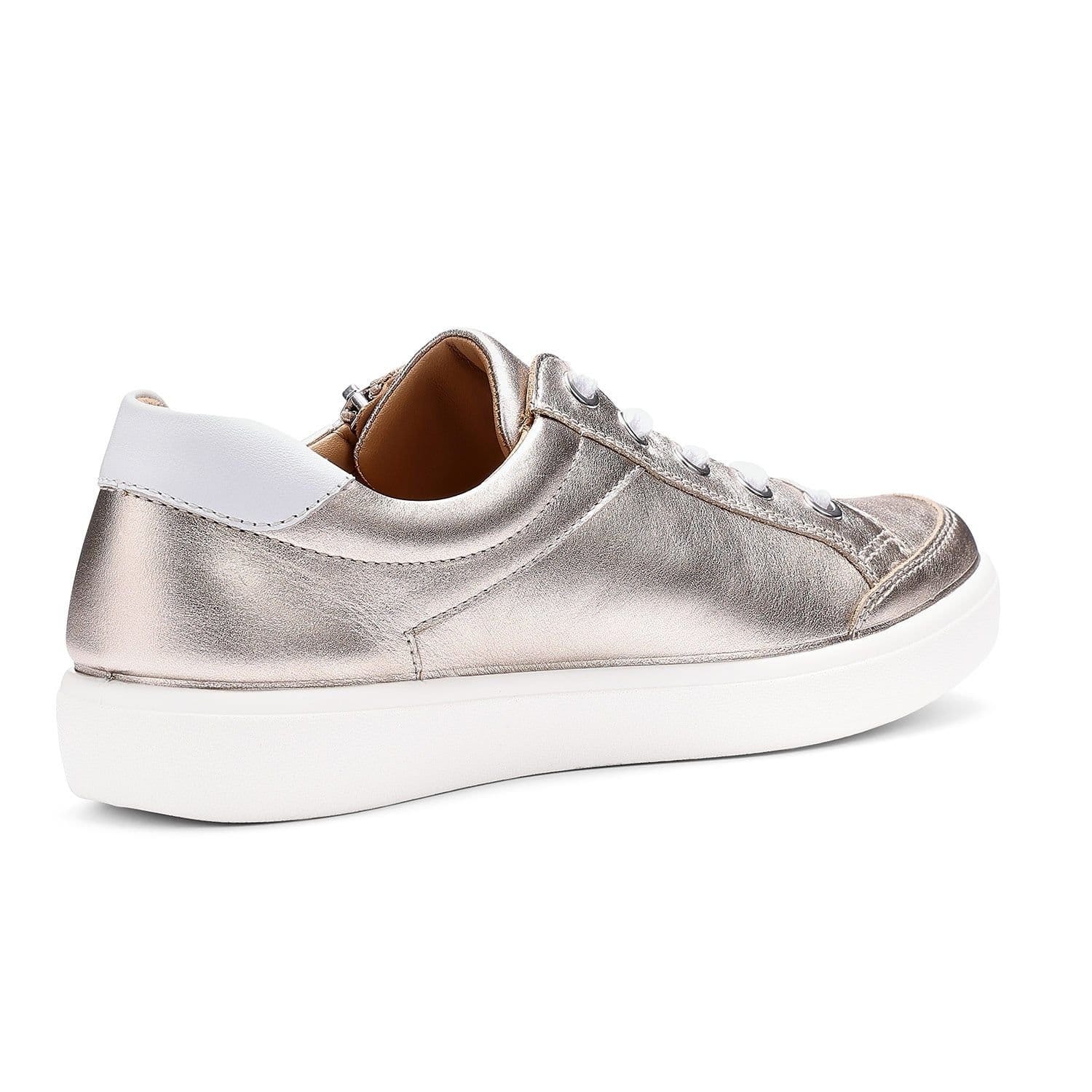 Hotter Hotter Women's Wide Fit 'Chase II' Trainers in Metallic Gold - 4