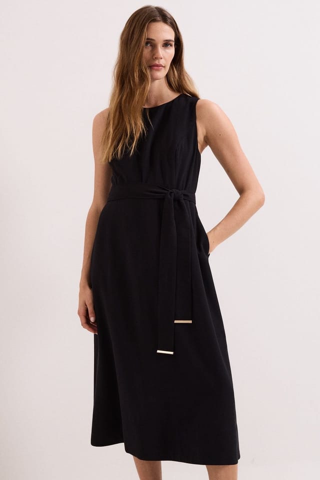 Phase Eight Phase Eight Women's Marta Midi Dress in Black - 3