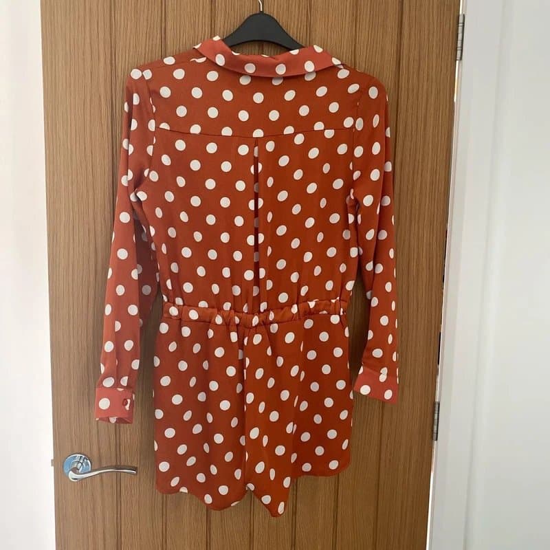 Glamorous Glamorous polka dot playsuit