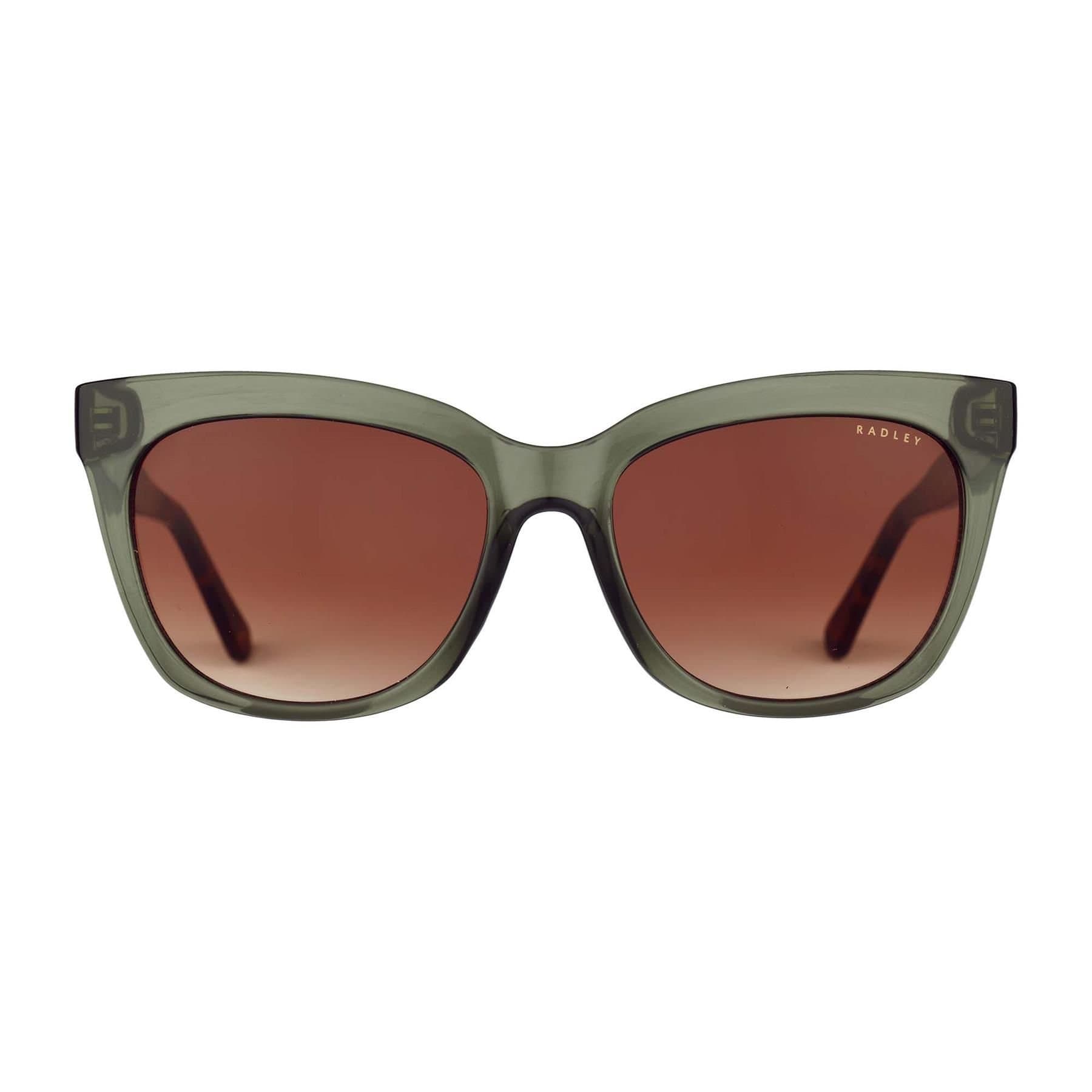 Radley Radley Women's Square Green Tortoise Brown Gradient Greenwich