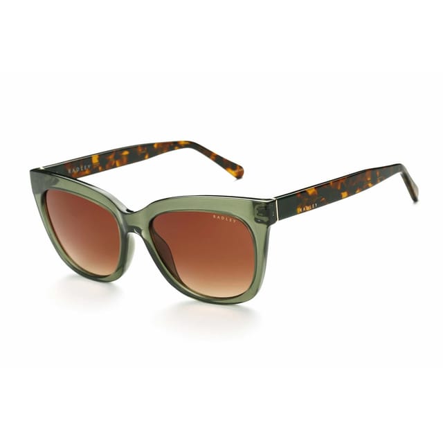 Radley Radley Women's Square Green Tortoise Brown Gradient Greenwich - 2