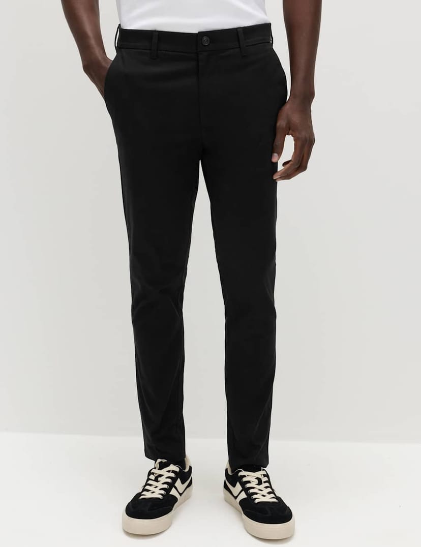 Marks & Spencer M&S Skinny Fit Stretch Chinos Black - 1
