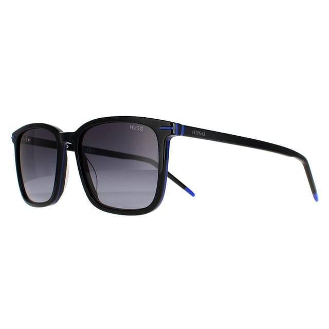 HUGO HUGO Men's Square Black Blue Dark Grey Gradient HG 1168/S - 2