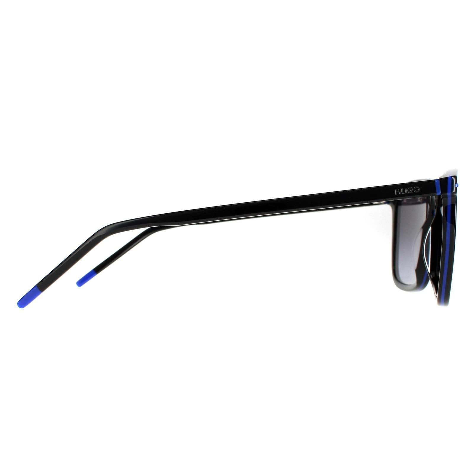 HUGO HUGO Men's Square Black Blue Dark Grey Gradient HG 1168/S - 4