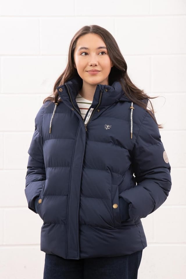 Lighthouse Clothing Lighthouse Clothing Women's Margot Coat in Navy - 2
