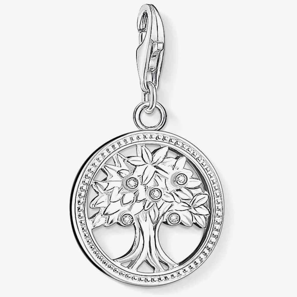 Thomas Sabo THOMAS SABO Women's Silver Tree of Life Charm 1303-051-14