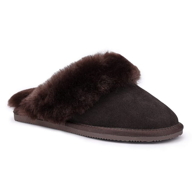 Hotter Hotter Women's 'Candy' Slippers in Chocolate - 2