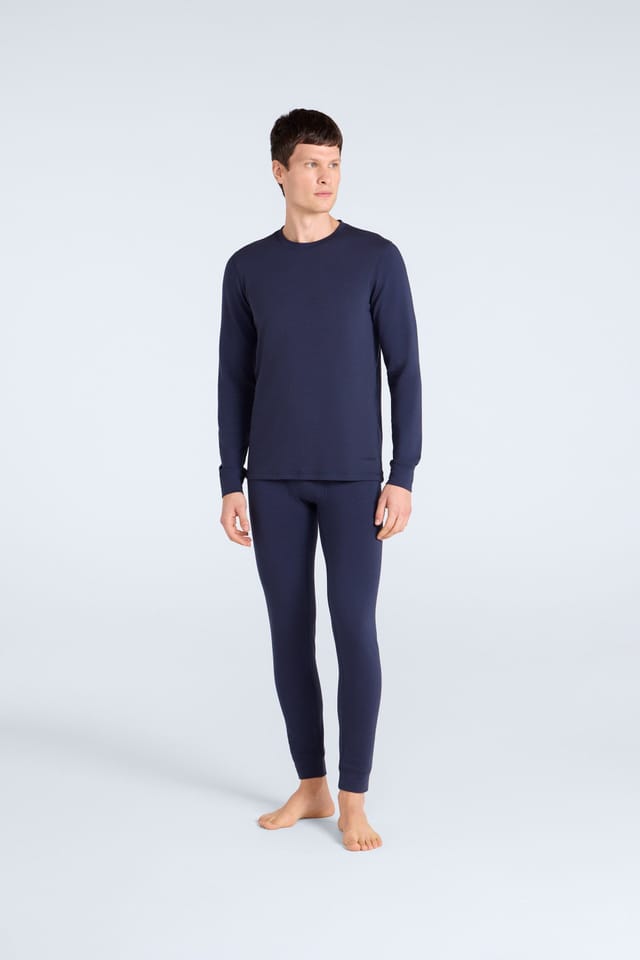 Animal Animal Men's 'Blaze' Lightweight Comfortable Stretchy Active Base Layer Leggings in Dark Blue - 2