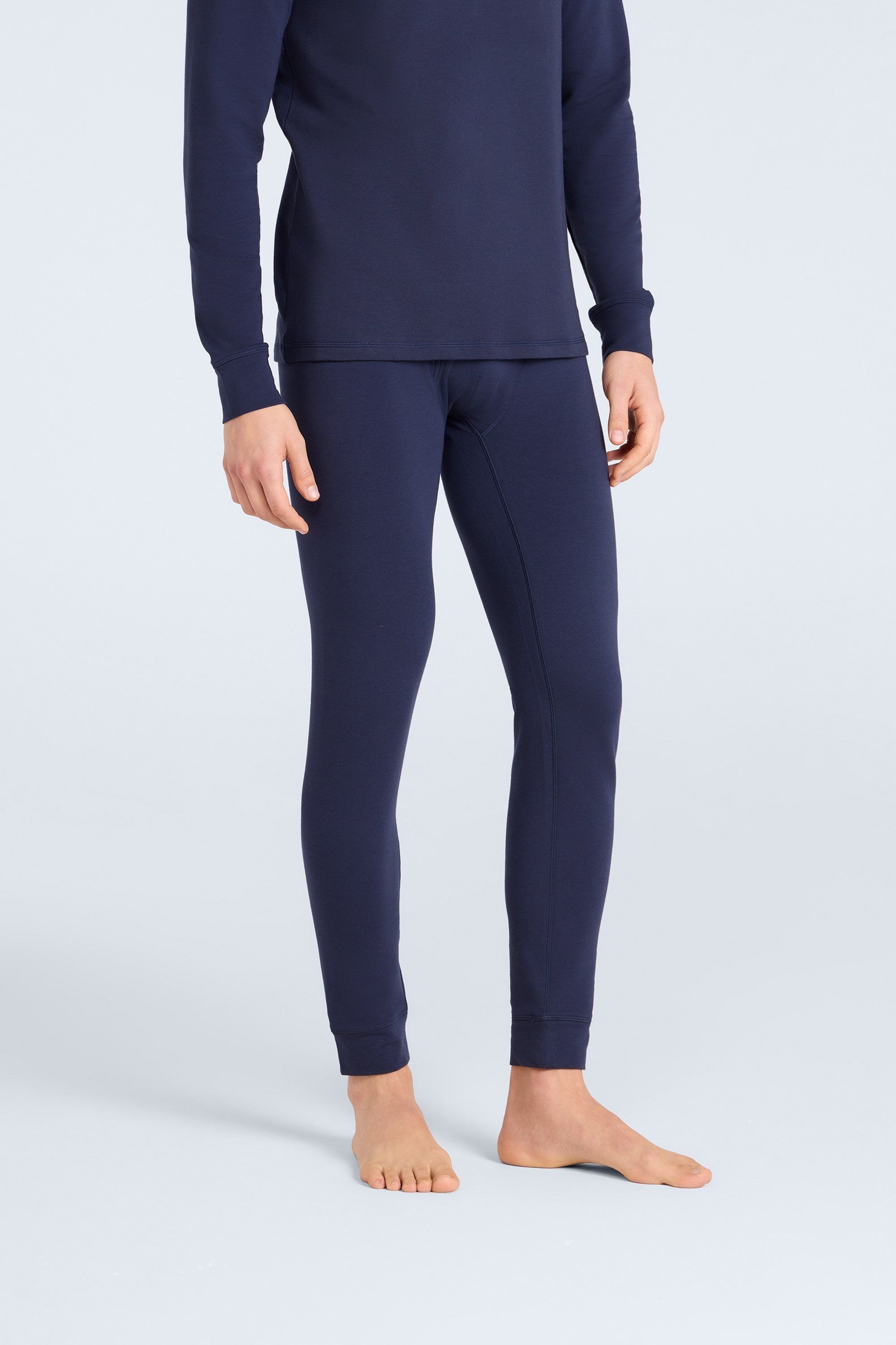 Animal Animal Men's 'Blaze' Lightweight Comfortable Stretchy Active Base Layer Leggings in Dark Blue - 4