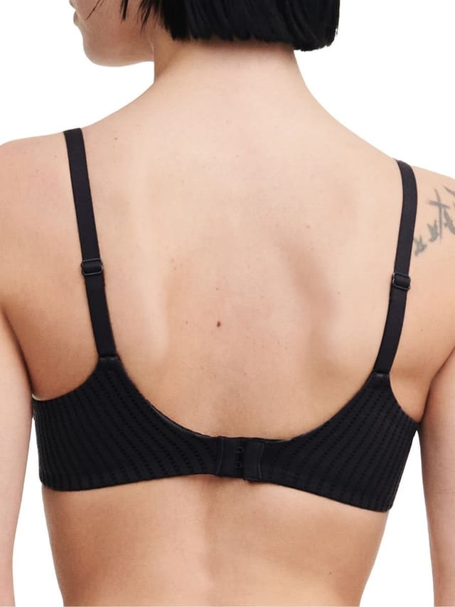 Chantelle Chantelle Women's Easy Feel Marilyn Covering T-Shirt Bra - Golden Beige in Black - 2