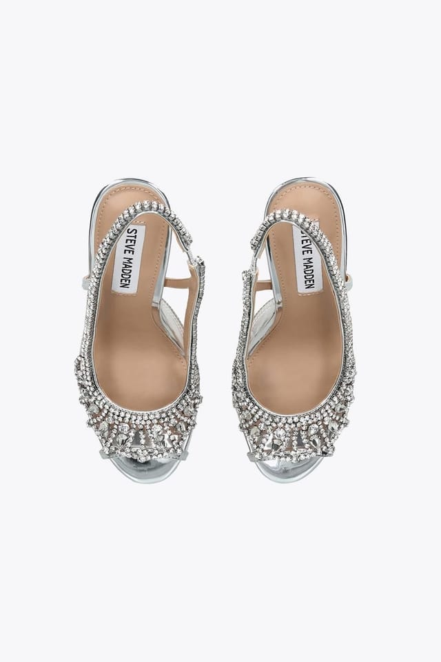 Steve Madden STEVE MADDEN Women's 'Extension' Heels in Silver - 2