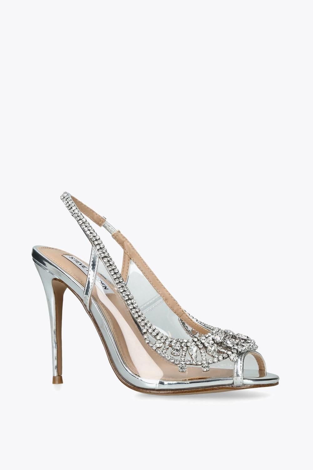 Steve Madden STEVE MADDEN Women's 'Extension' Heels in Silver - 4