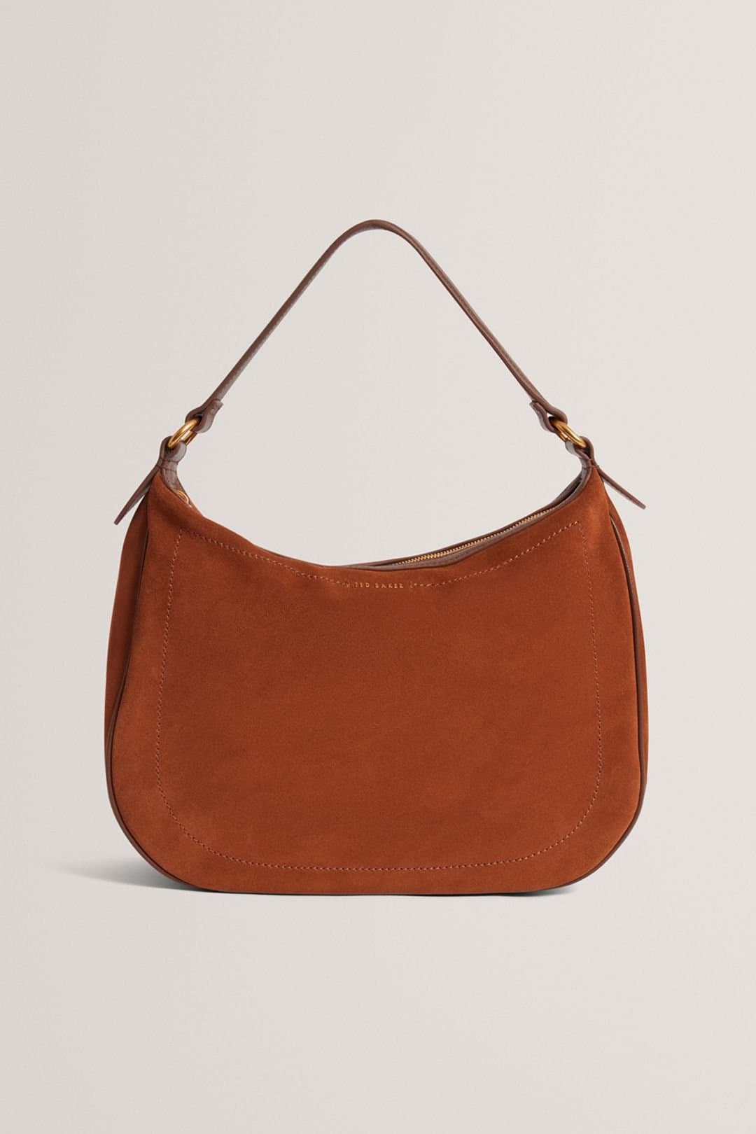 Ted Baker Ted Baker Women's Samiyra Webbing Suede Hobo Bag Brown
