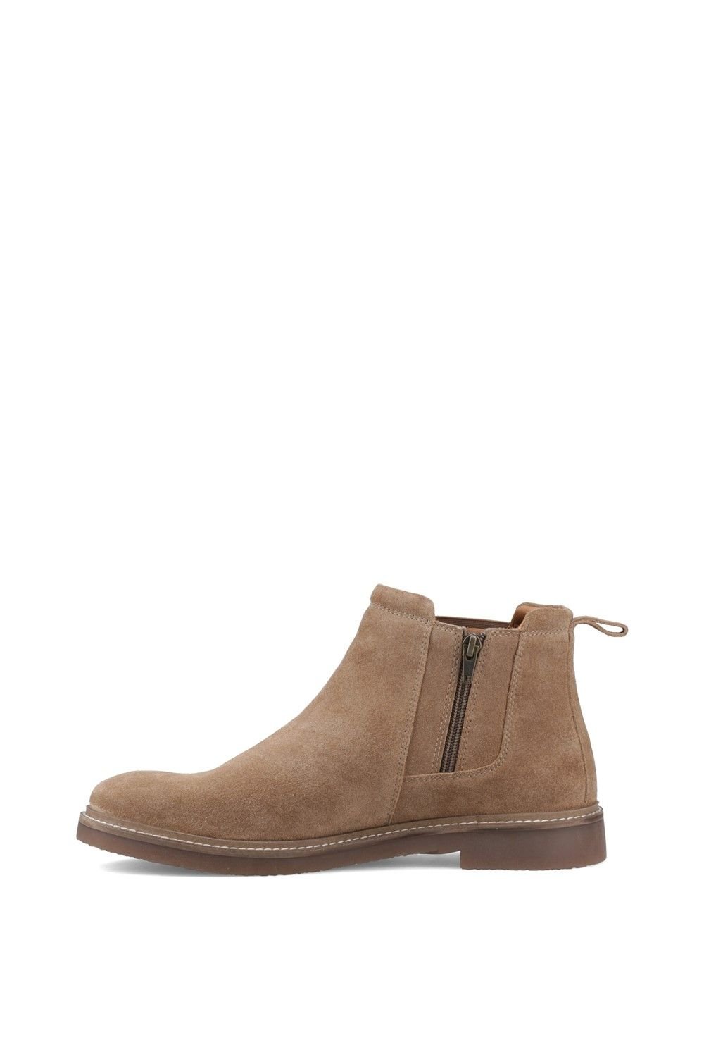Hush Puppies Hush Puppies Men's Gareth Chelsea Boot in Taupe - 4