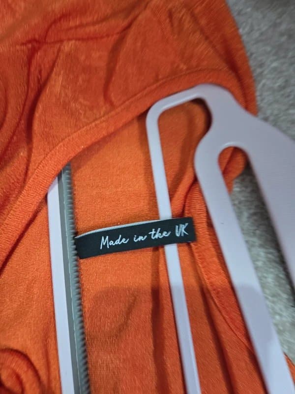 AsYou Lovely lightweight Orange Crop Top 14