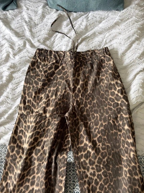 ASOS Leopard Print Trousers in S