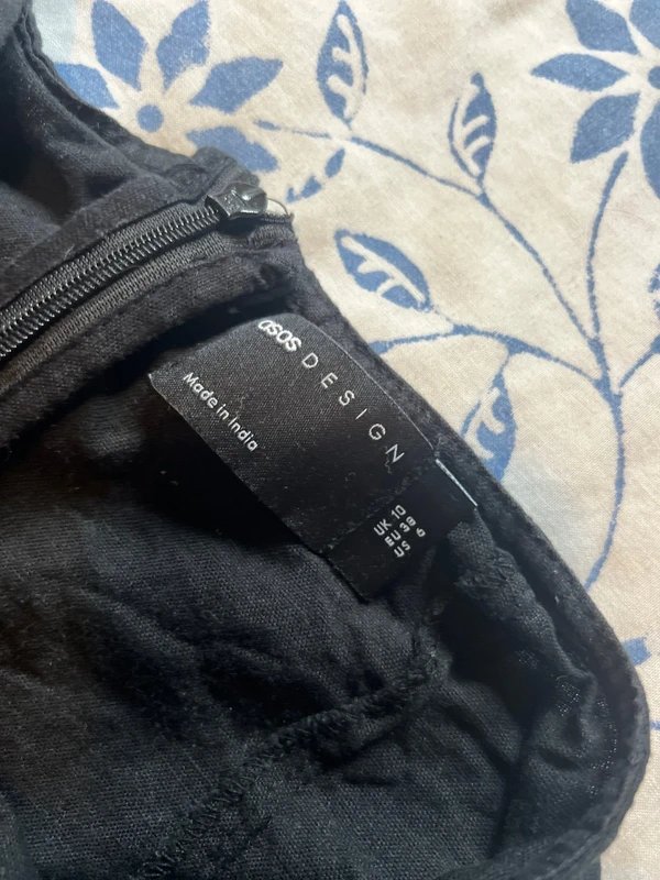 ASOS Design Halter mini black dress - 1