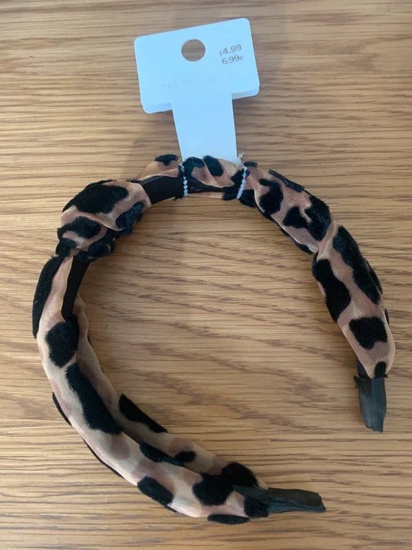New Look Leopard print headband - 1
