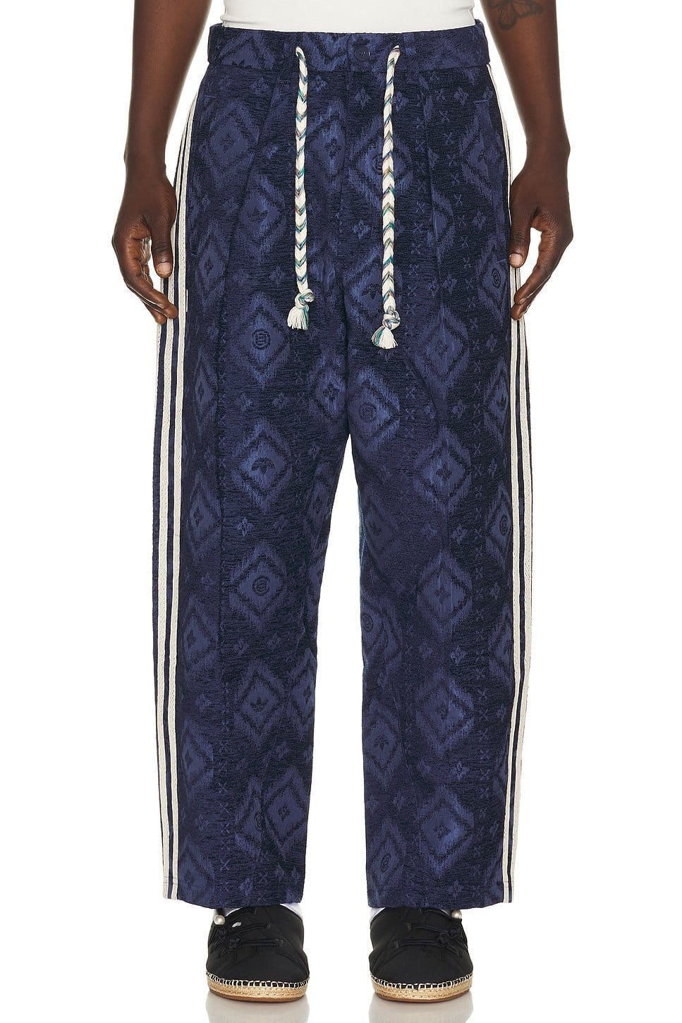 Revolve x Clot By Edison Chen Ikat Pant in Navy