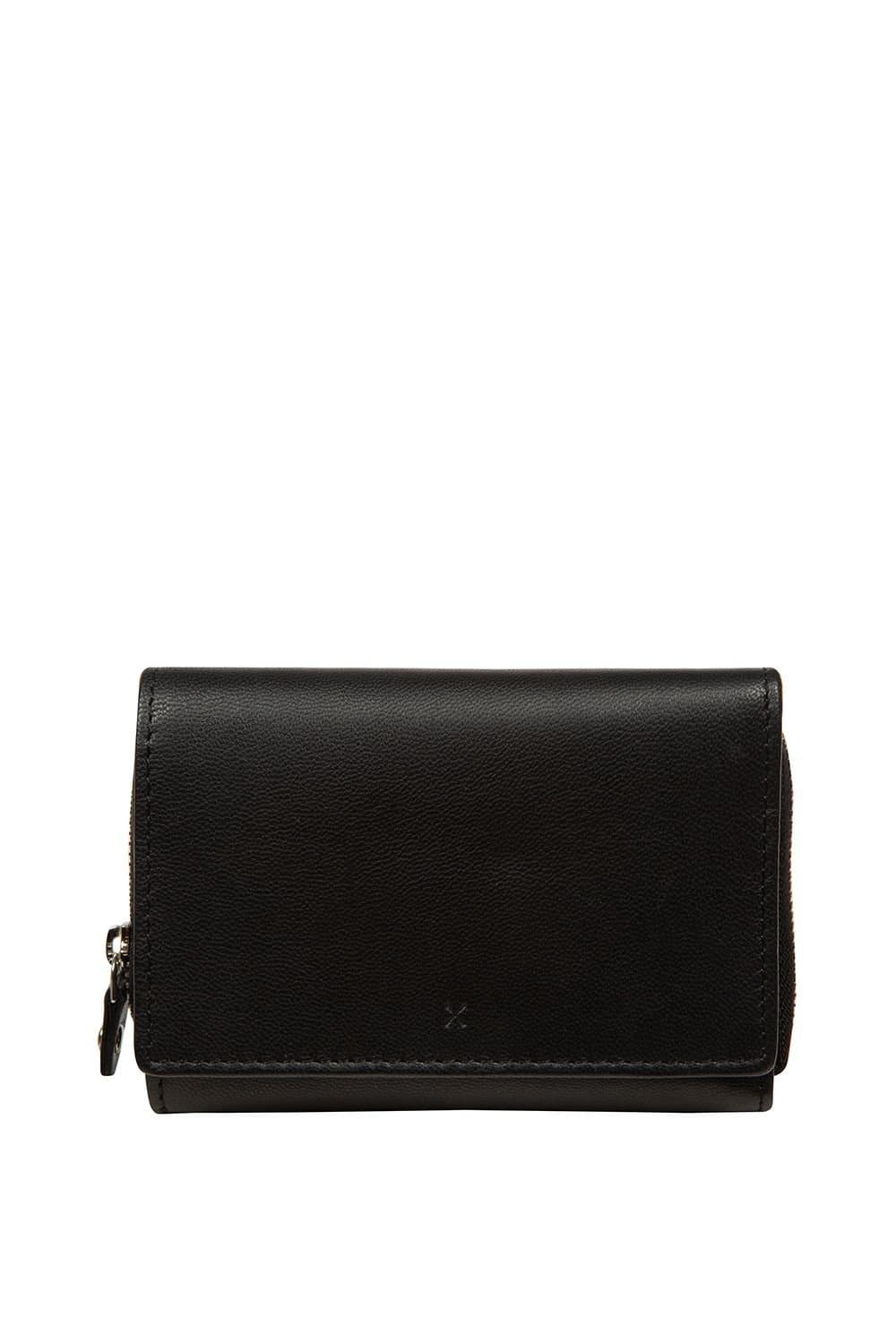 NiNa Amora NiNa Amora Black Leather Purse