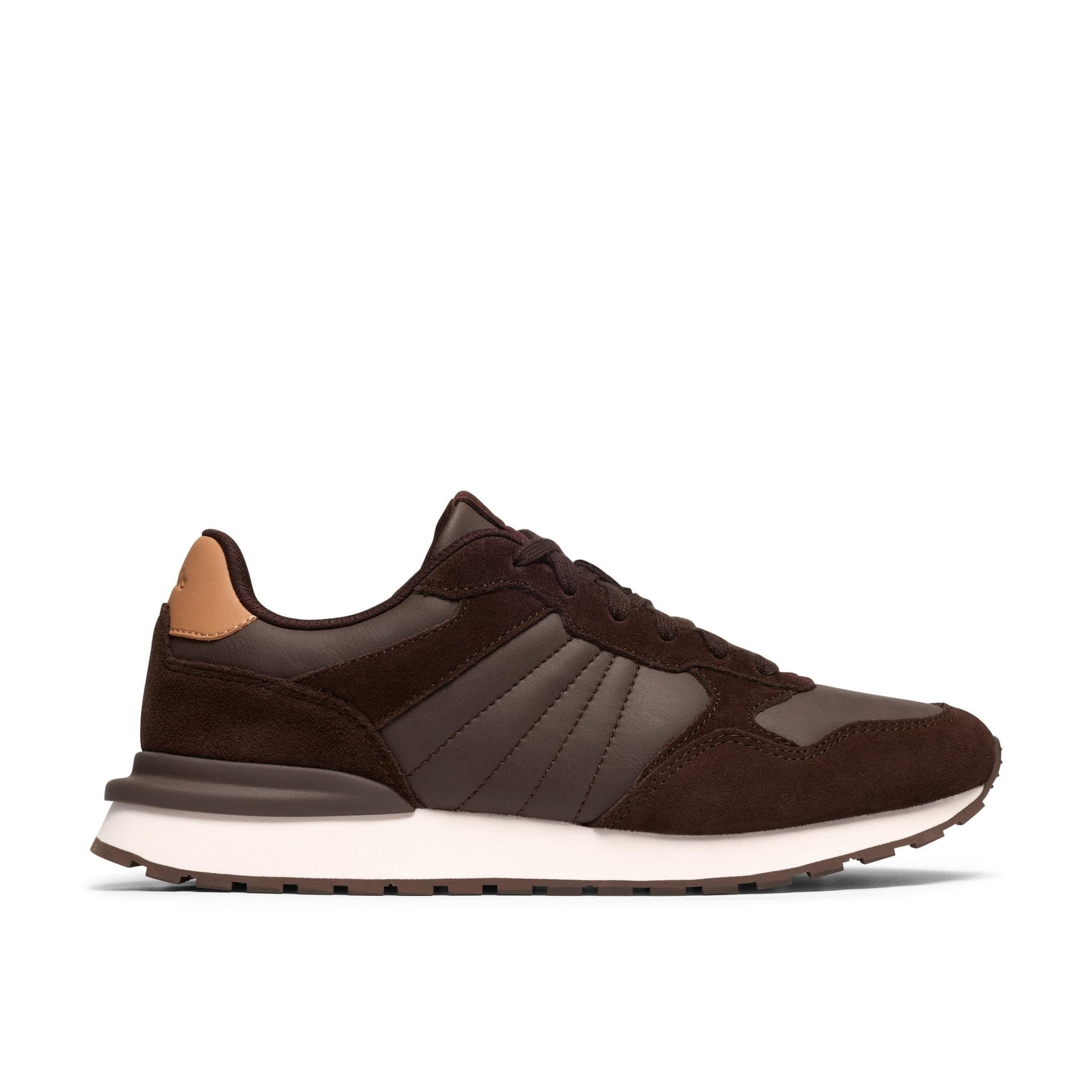 Clarks Clarks Men's Franco Lace Brown Trainers, Lace Up